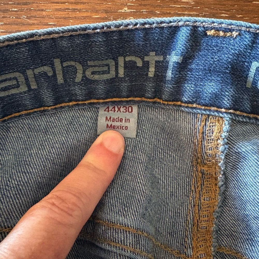 Carhartt Men's Denim Jeans